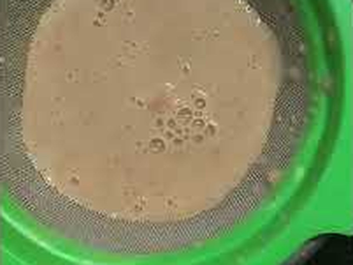 Smooth ragi porridge for babies in a small steel bowl with a spoon